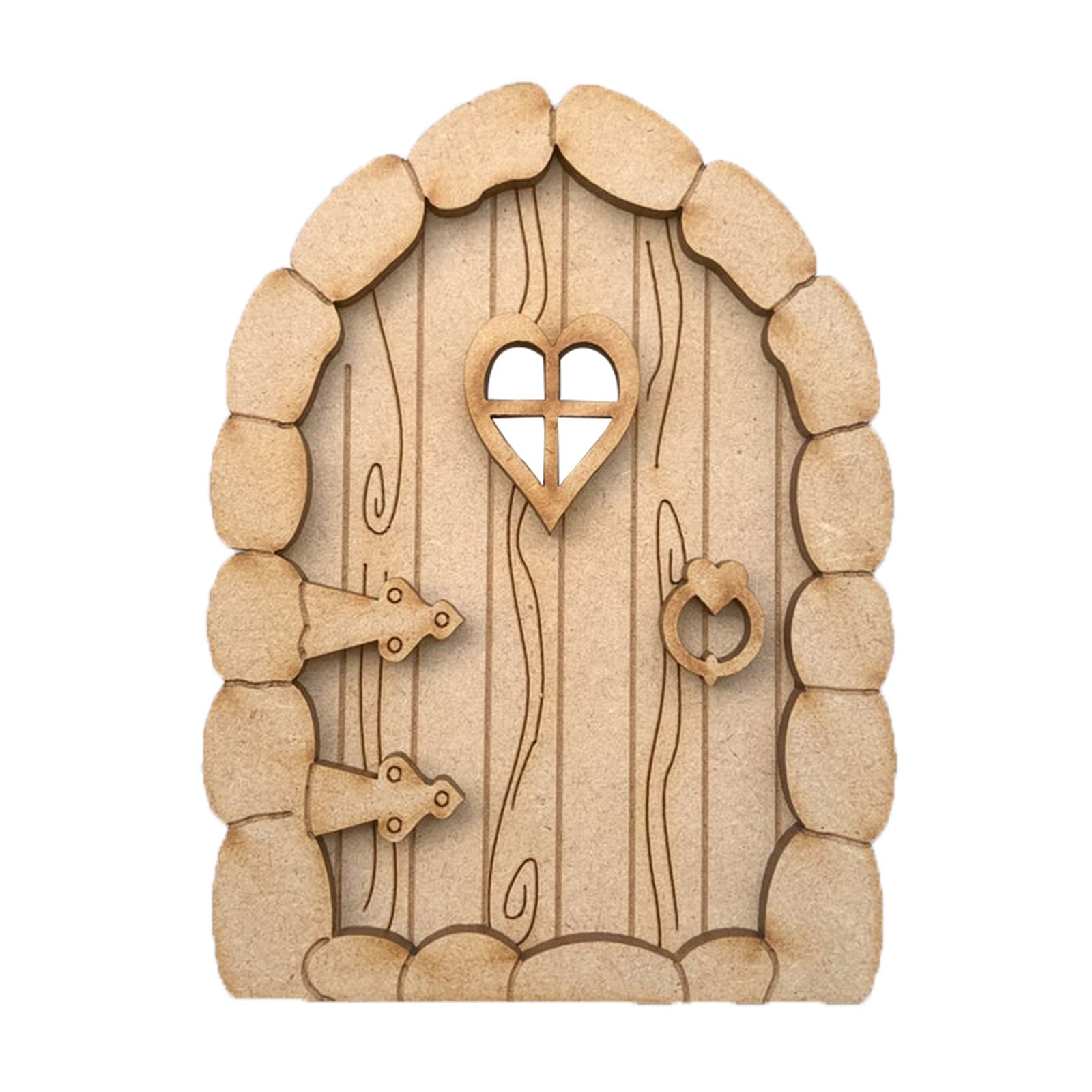 25 # Miniatuur Fairy Gnome Thuis Venster Deur Hars Sculptuur Beeldjes Fairy Garden Grillige Boom Sculptuur Diy Decor Voor Yard: H