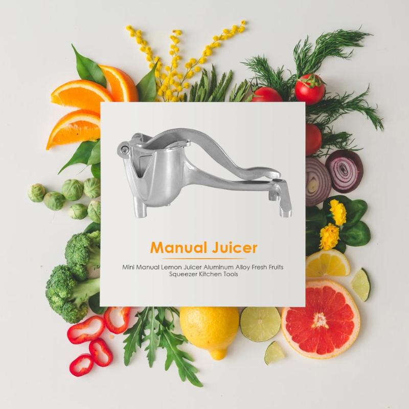 Aluminum Alloy Manual Juicer Fresh Fruits Squeezer Citrus Orange Lemon 100% Original Juice Machine Kitchen Tools