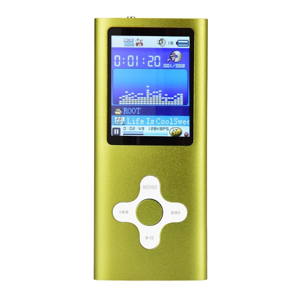 1.8 inch mp4 player 8GB 32GB Music playing with fm radio video player E-book built-in memory player MP4: Default Title