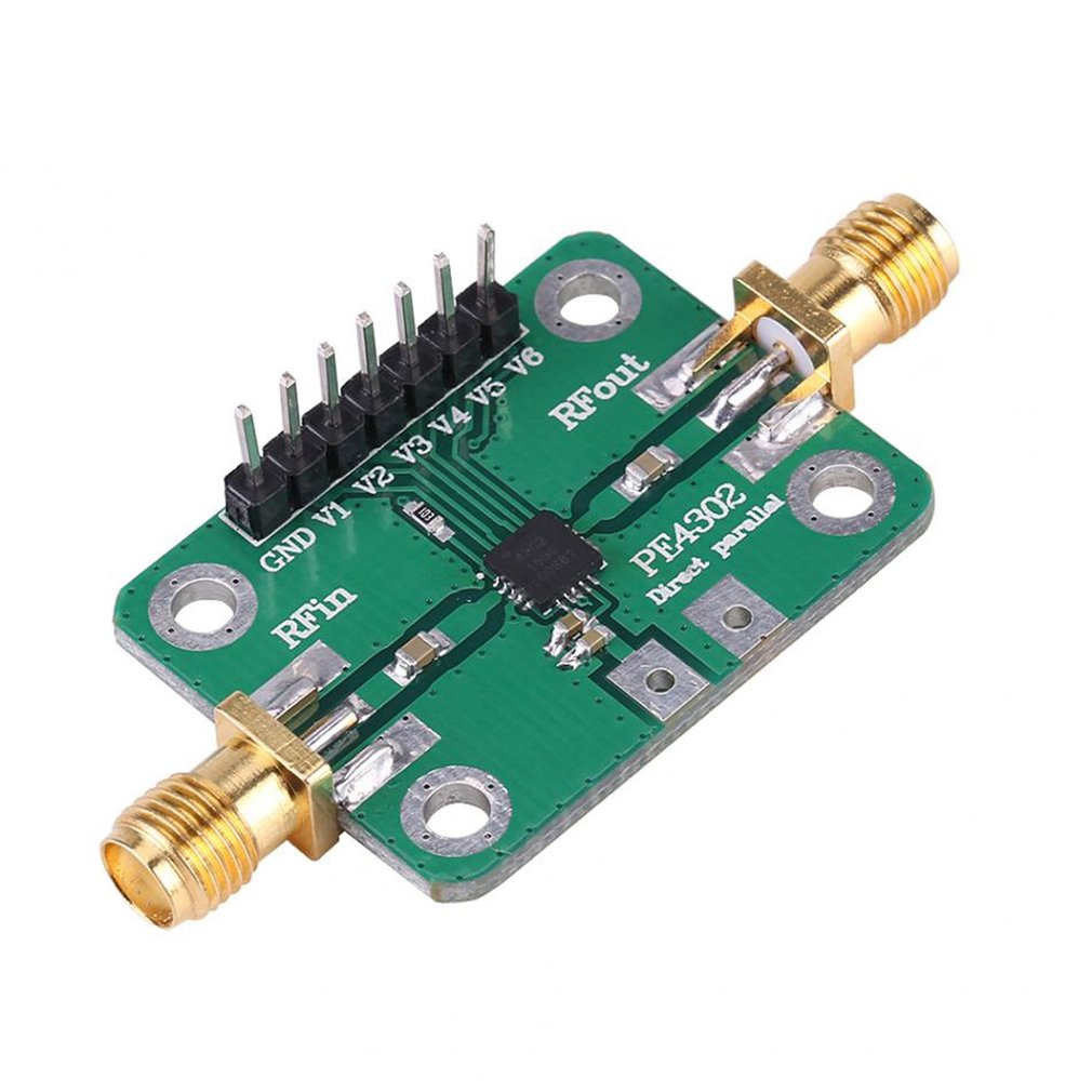 PE4302 Numerical Control RF Attenuator Module Parallel immediate /Serial Mode Bandwidth 1MHz-4GHz 0 ~ 31.5DB