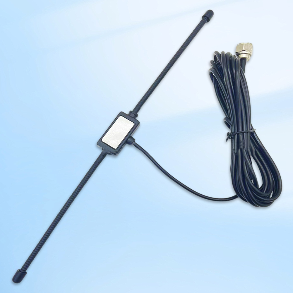 Hidden Adhesive Mount AM FM Radio Antenna F Female Head To TV 3.5 Mono FM Sheep Horn Antenna for Car FM TV Radio Station