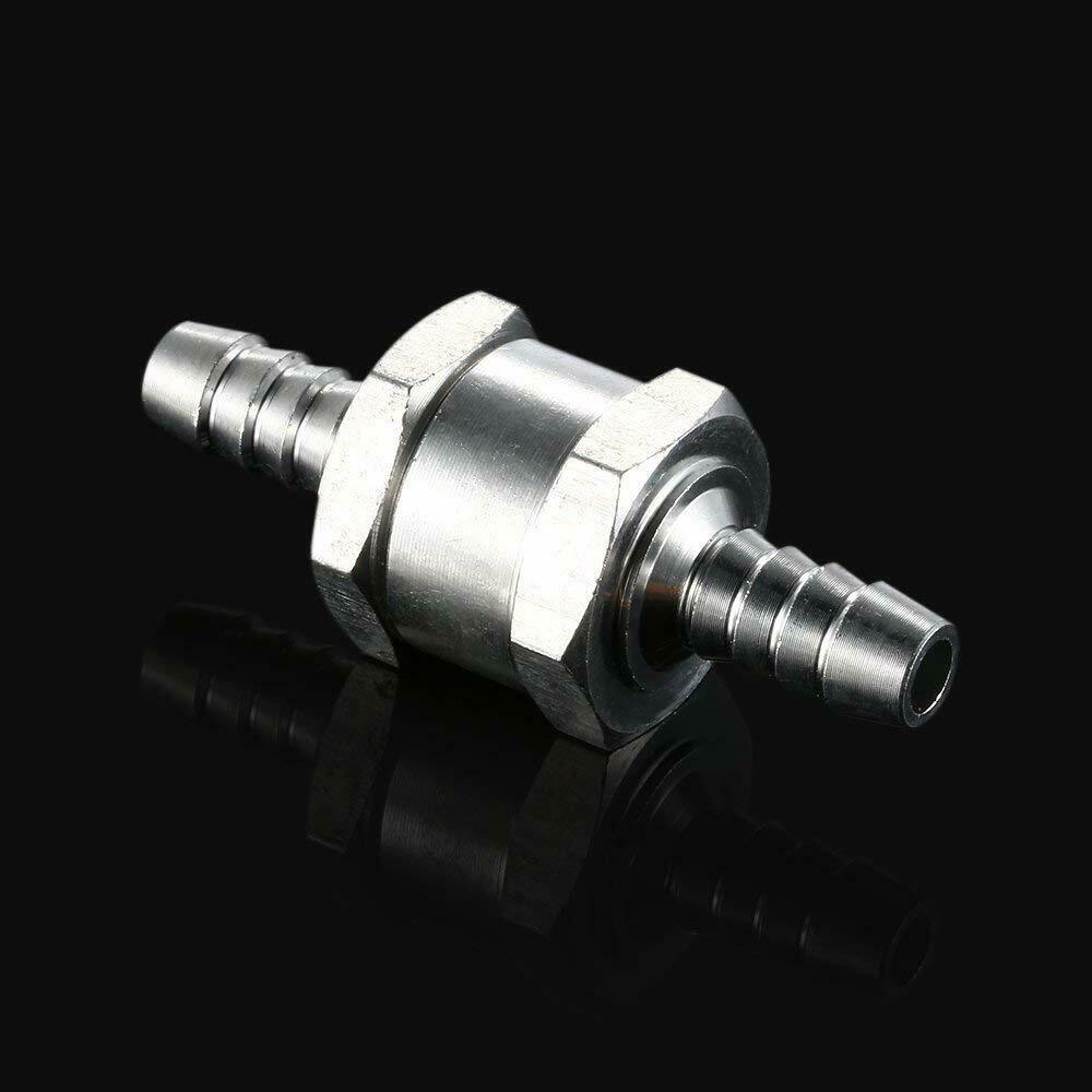 Return Fuel Check Valve Check Valve 10Mm Petrol And Diesel Oil Aluminu+NBR Rubber