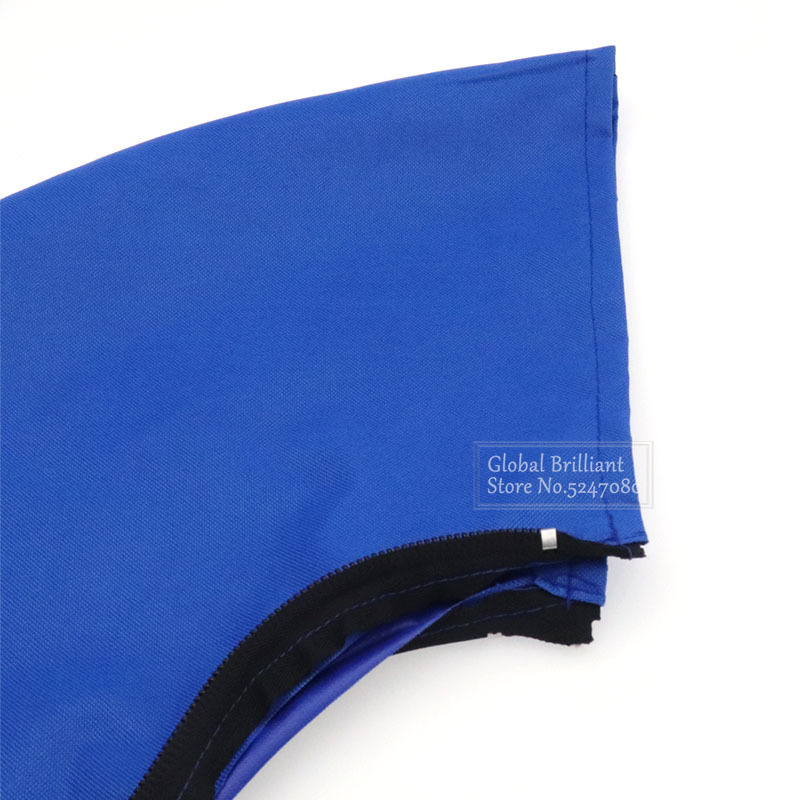 600D 3/4 BOW Bimini Top Boot Cover No Frame Yacht With Zipper Winter Snow Sunshade Dustproof Waterproof Cover Marine Accessorie