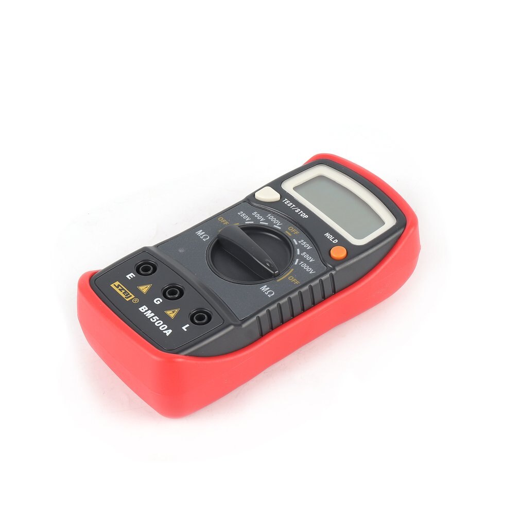 BM500A 1000V Digital Insulation Resistance Tester Meter Megohmmeter Digital Insulation Resistance Tester