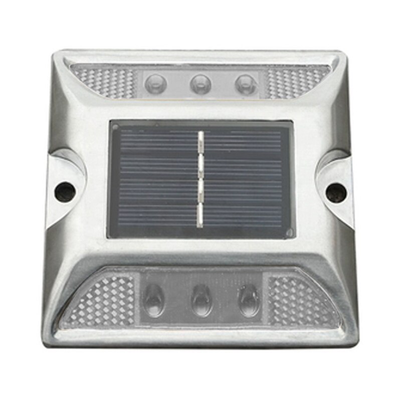 Garden Pathway Solar Power Ground Marker Lights Waterproof Outdoor Driveway Lamp: White