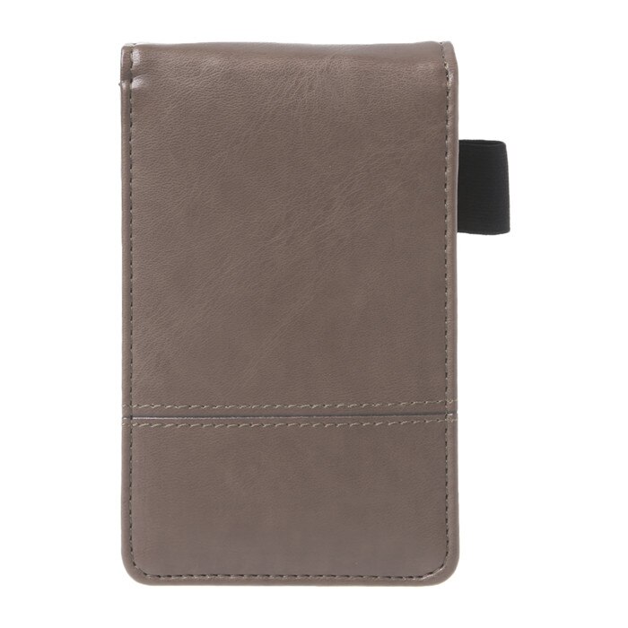 Pocket A7 Notebook Lederen Cover Notepad Memo Dagboek Planner Met Rekenmachine Zakelijke Werk Kantoor Benodigdheden