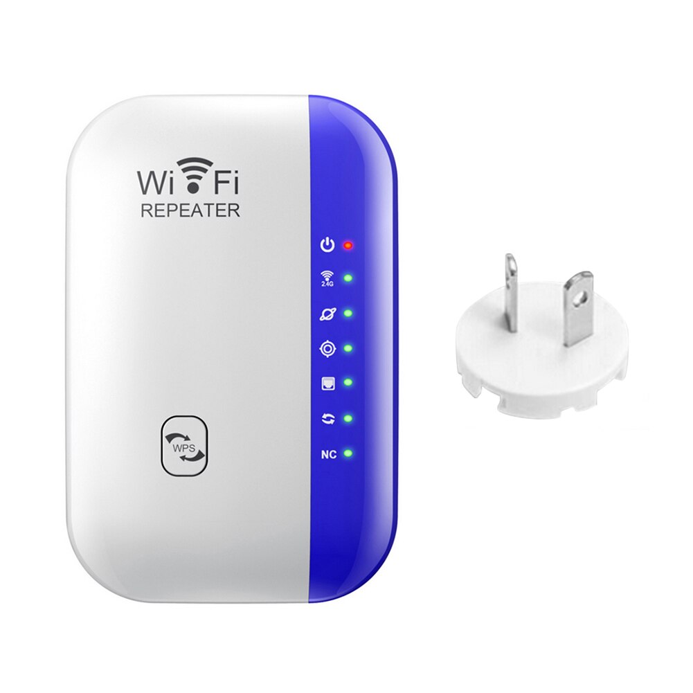 300M amplificador repetidor WiFi amplificador teléfono móvil ordenador señal inalámbrica extensor de rango para interior 90X80X70mm: AU Plug