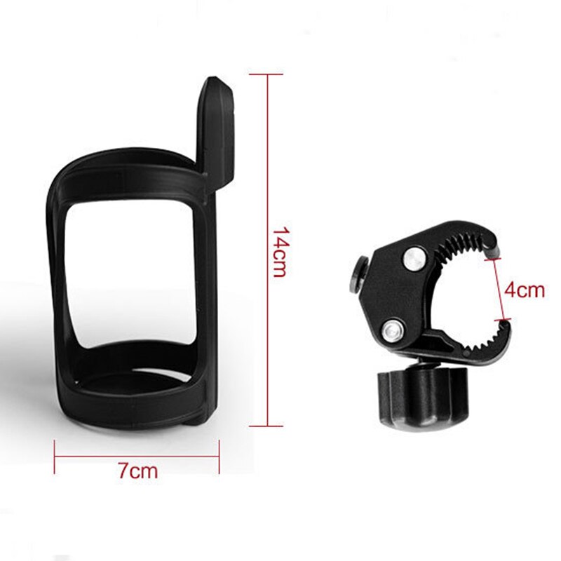 Portavasos para cochecito de bebé, soporte Universal para botella, 360 giratorio, funda de transporte, carrito para botella de leche