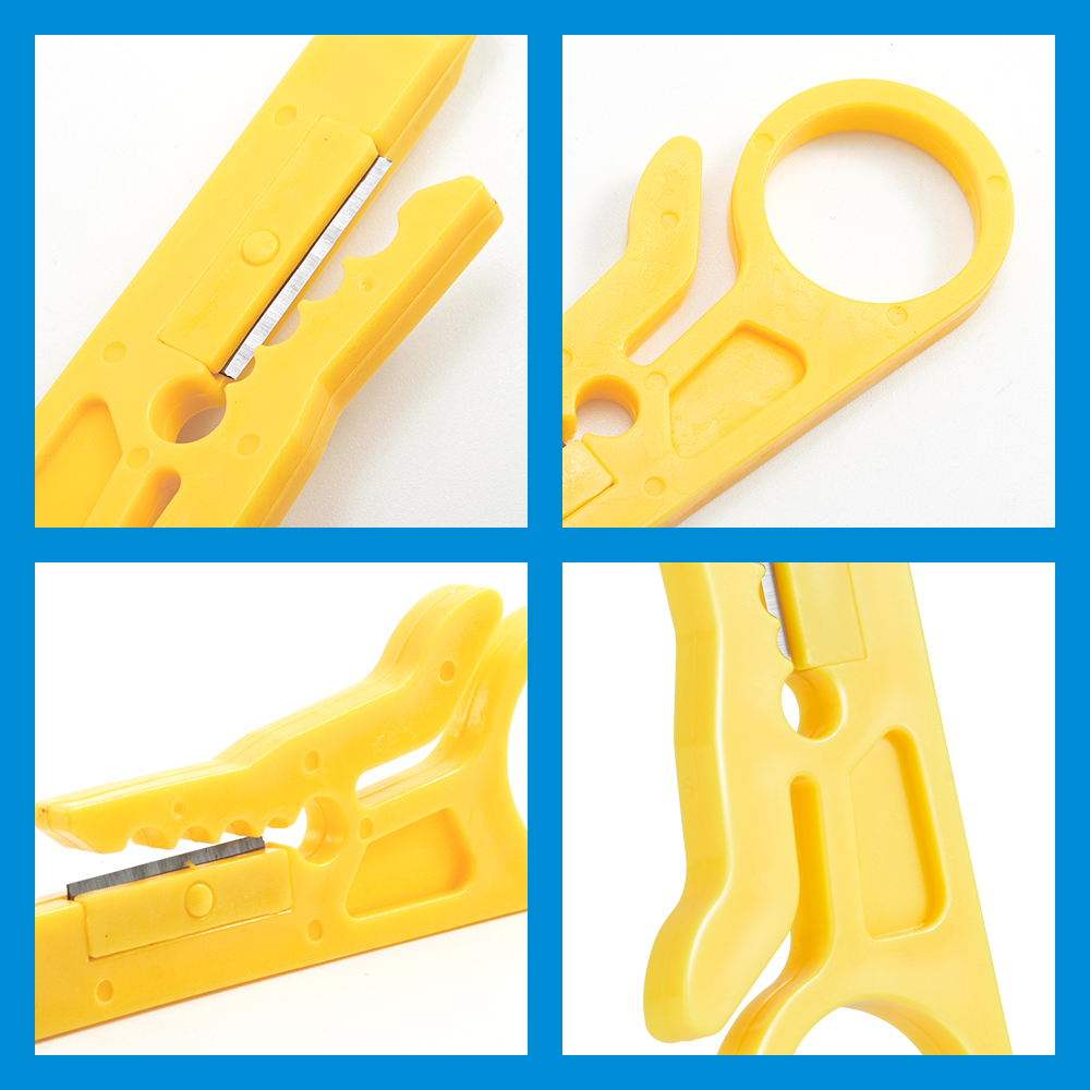 Kabel Abisolieren Draht Cutter Crimpen Werkzeug Multi Stripper Messer Crimper Zange Mini Tragbare Dekrustation Elektrische Gerade