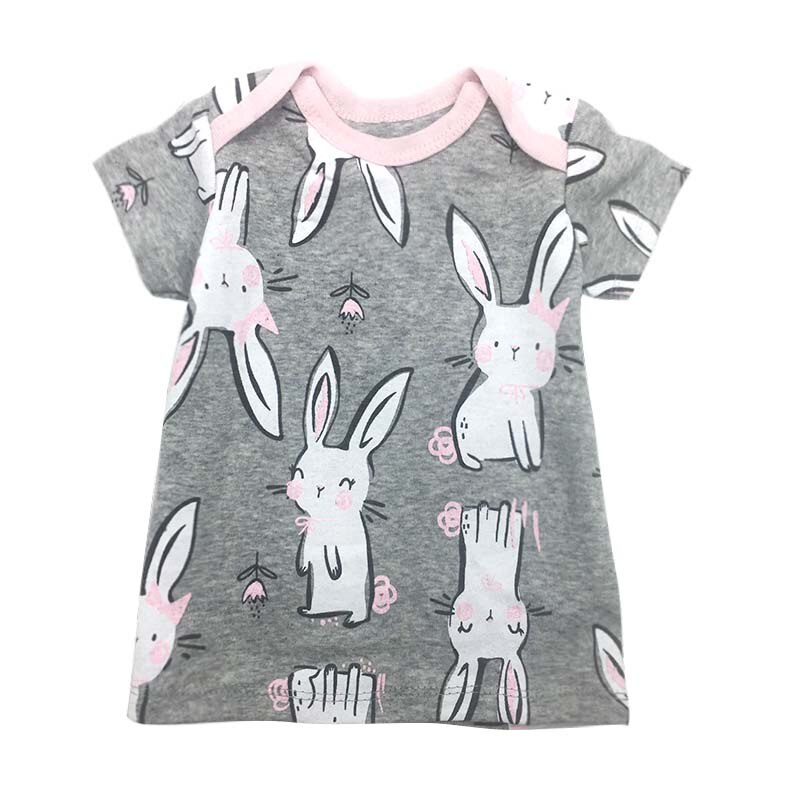 3 Stuk/partij Baby Gir Korte Mouwen T Shirts Kids Jongens Top Kleding T-shirt Kinderen Tee Kinderen kleding
