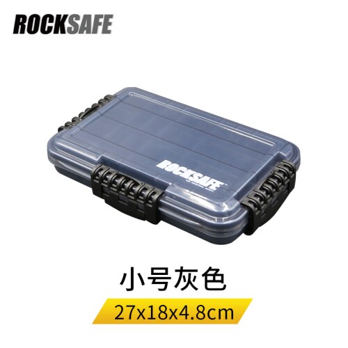 Hardware Portable Tool Box Electrician Organizer Compartments Tool Box Multifunction Caja Herramientas Tools Packaging DG50TB: 27x18x4.8cm grey