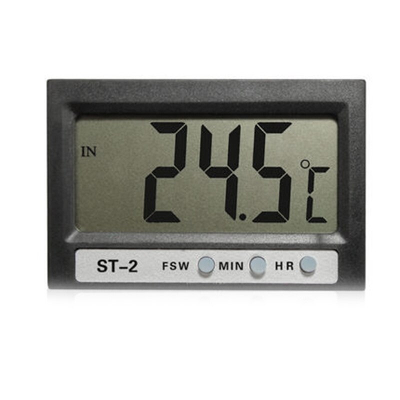 in aus LCD Dual-Weg Digital-Auto-Thermometer &Ampere; Uhr ST2