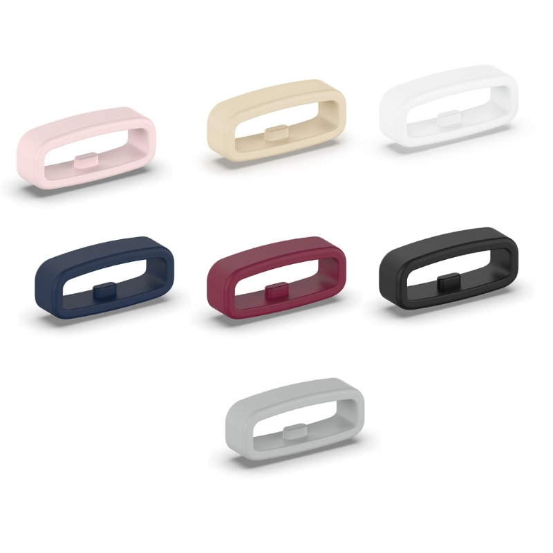 Smartwatch-Armbandhalter, Ersatz-Befestigungsring aus Silikon, 18 mm/20 mm/22 mm, Armbandhalter, Gürtelschlaufen, 10 Stück