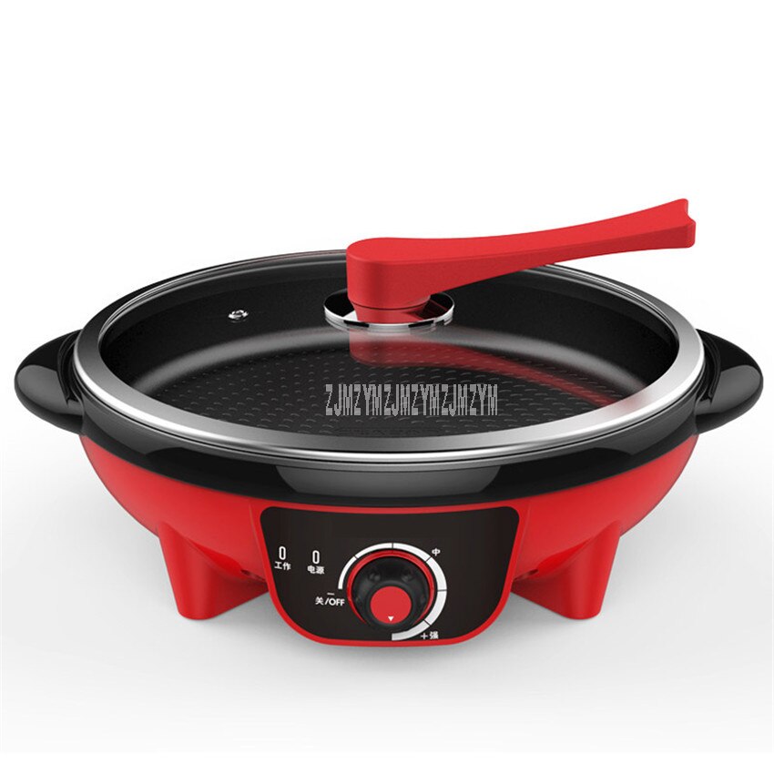 35cm Non-stick Electric Frying Pan Pancake Making Machine Maker Household Stir-frying Multifunctional Cooker Machine JG-J3502