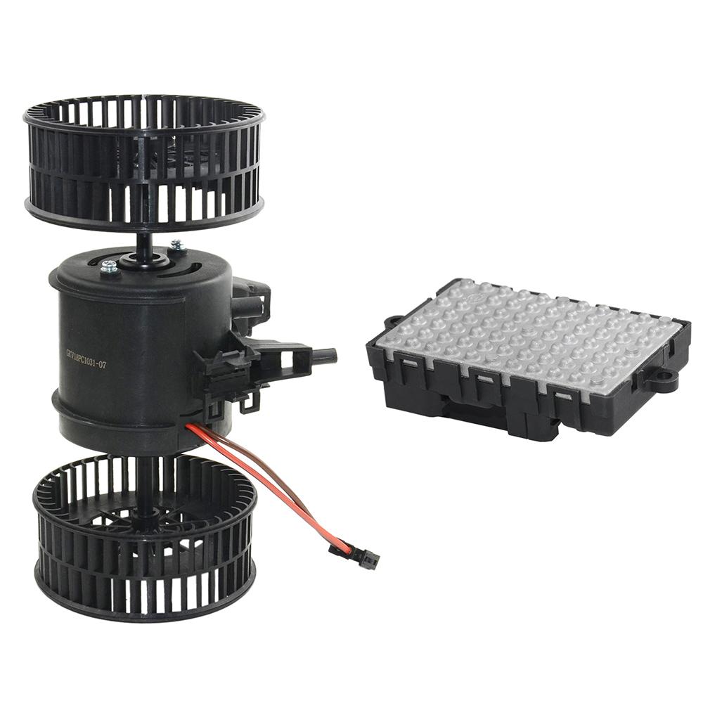 AP03 régulateur de moteur de ventilateur + ventilateur moteur pour BMW 5 série 6 E60 E61 E63 E64 535i 530i 650i 630i 64116933910