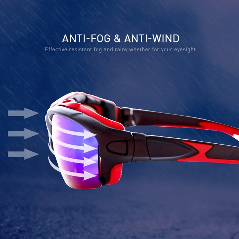 Roïdismtor UV400 lunettes de cyclisme dégradé Sport de plein air VTT lunettes de vélo 6 couleurs lunettes de cyclisme lunettes coupe-vent