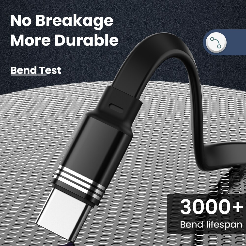 Voor Iphone 13 3in1 8 Pin Micro Usb Type C Kabel Voor Huawei Samsung Usb C Lader Kabel Intrekbare 120cm 3A Opladen Usb C Kabel