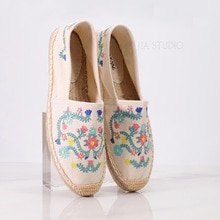 platte espadrilles