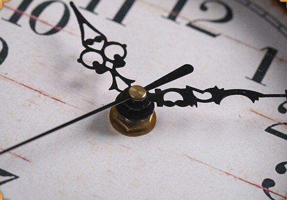 Bird Cage Wall Clock Vintage Antique Style Decor Hanging