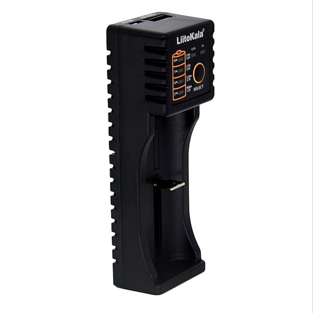 Cargador de batería Liitokala Lii-100 para 18650 26650 4,35 V/3,2 V/3,7 V/1,2 V batería recargable
