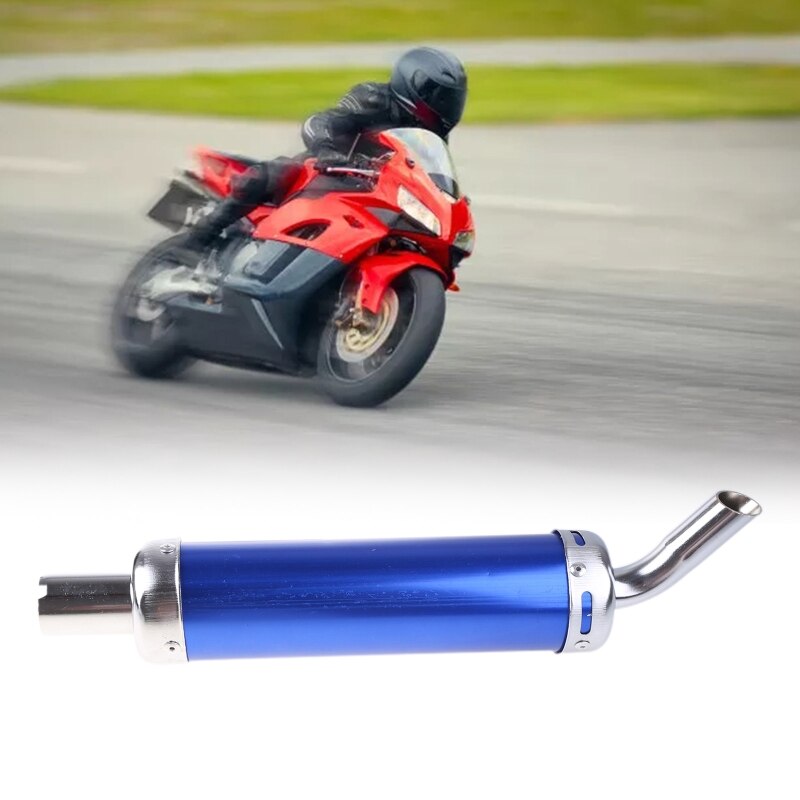 Y9RC Universal Racing Exhaust Muffler Silencer Pipe For Motorcycle Street Scooter Styling
