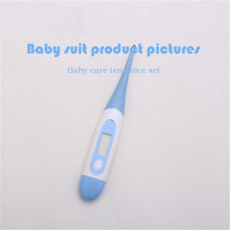 10 stk børn baby spædbarn negle hår sundhedspleje sæt sæt pleje termometer børste pleje sundhedssæt baby pleje værktøjer