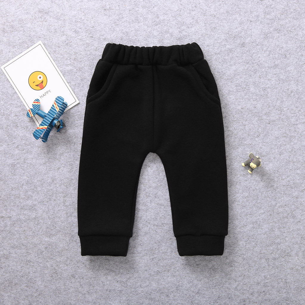 Pantalones de bebé niños niñas dibujos animados tiburón lengua Harem gruesos pantalones cálidos bebé Niño Pantalones Pantalon Bebe