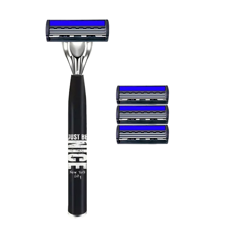 Razor Classic 3 Layer Safety Razor for Mens Shaving&Womens Hair Removal Shaving Blades Manual Shaver: Gold