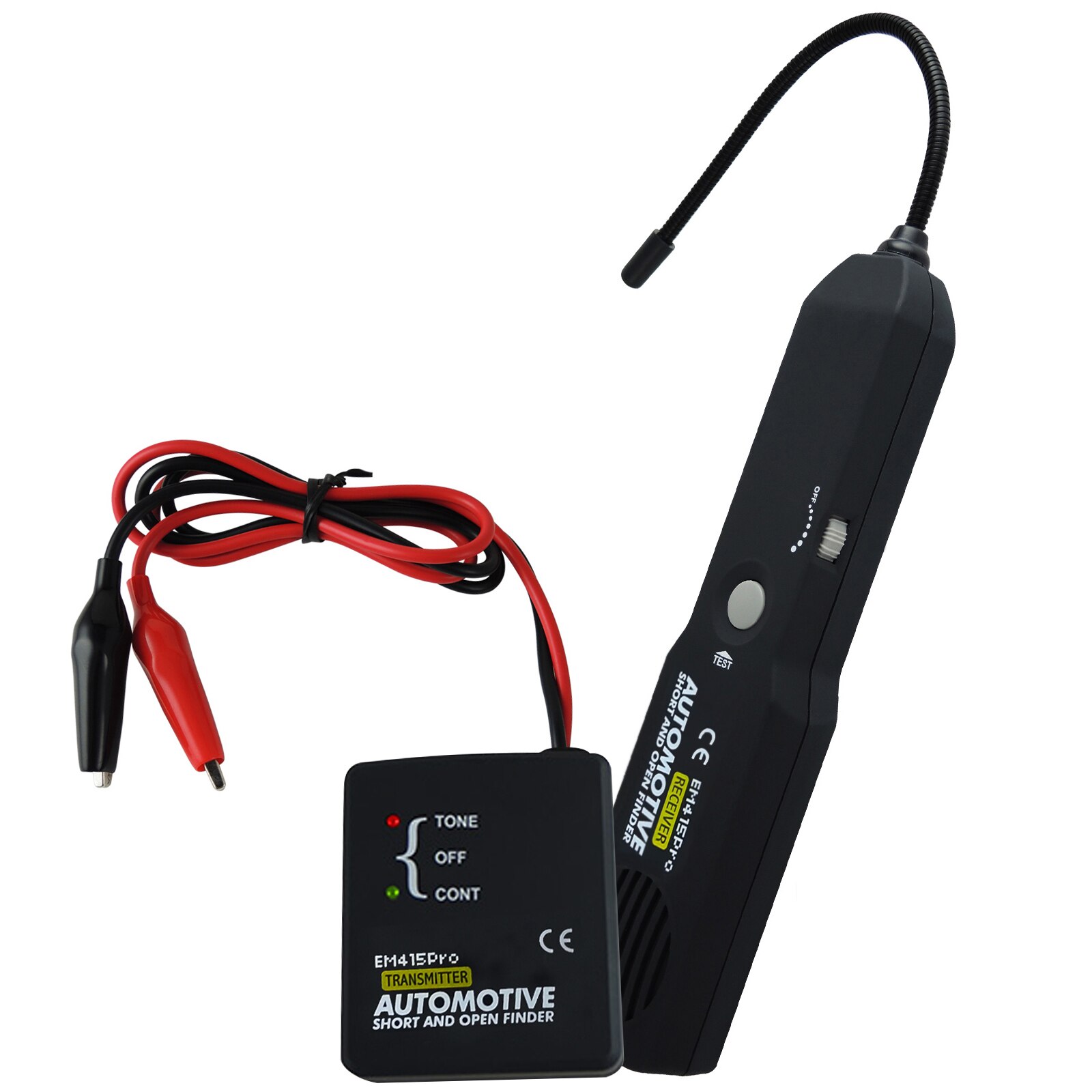 E04-036 automotive kort &amp; åbent kredsløb finder toner tester kabel wire tracker bil reparation sporingsværktøj 6-42v