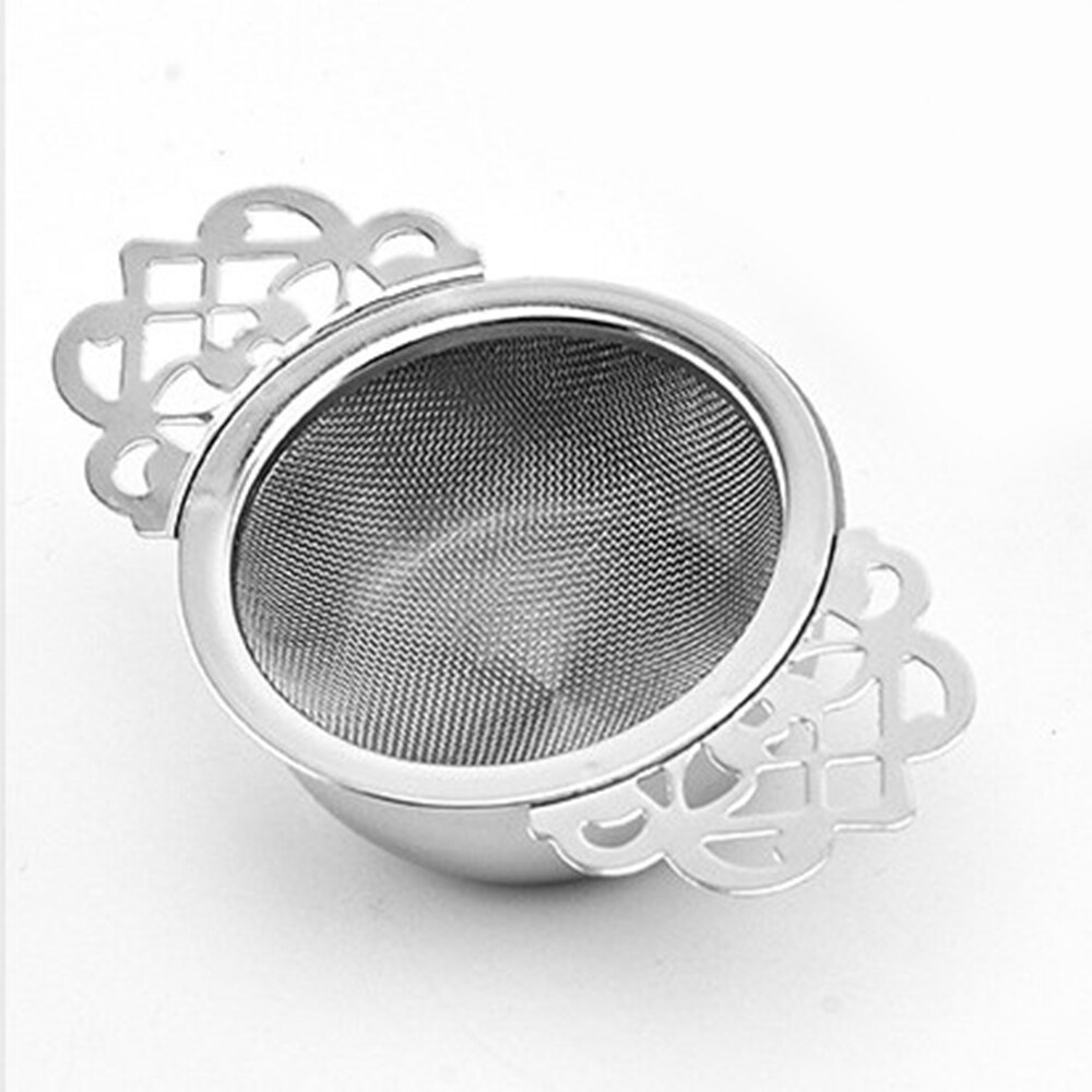 Herb Infuser Tea Filter Filter Teapot Home Mesh Accessories Cups Drink: Silver