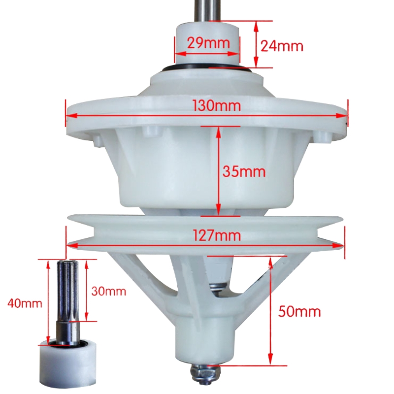 10 teeth shaft height 30/40/45/50mm Washing machine reducer 2022