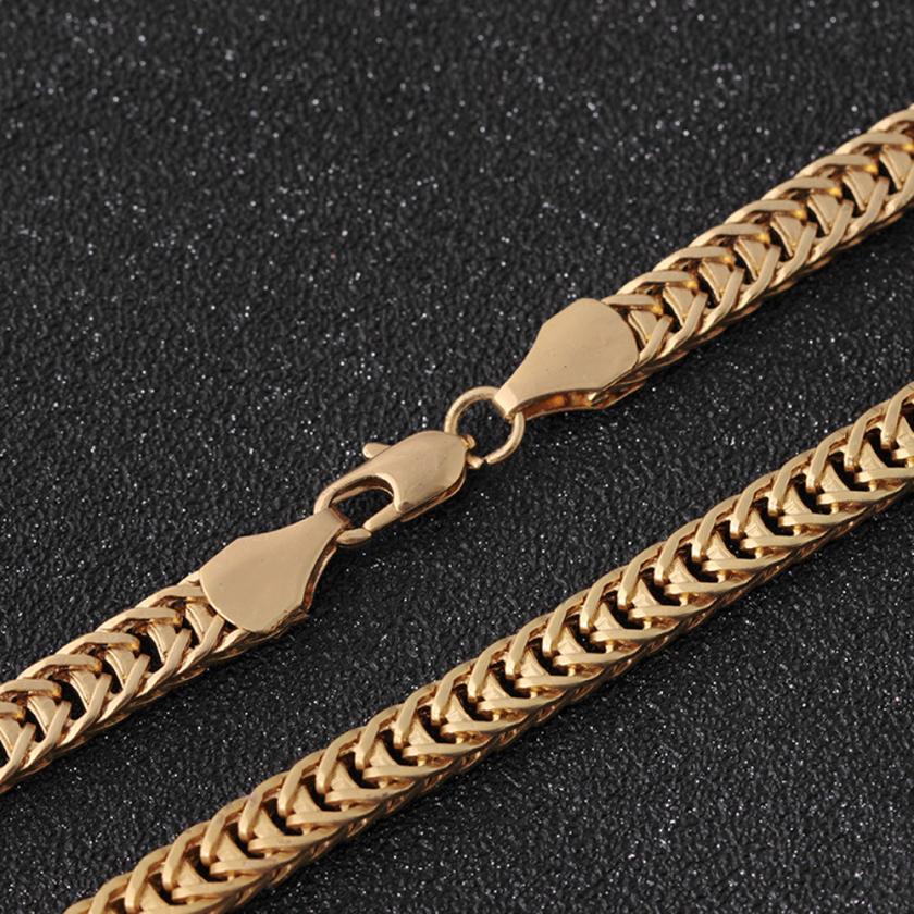 OTOKY hommes gourmette cubain collier Hip pop or colliers bijoux chaîne collier directe Dec28