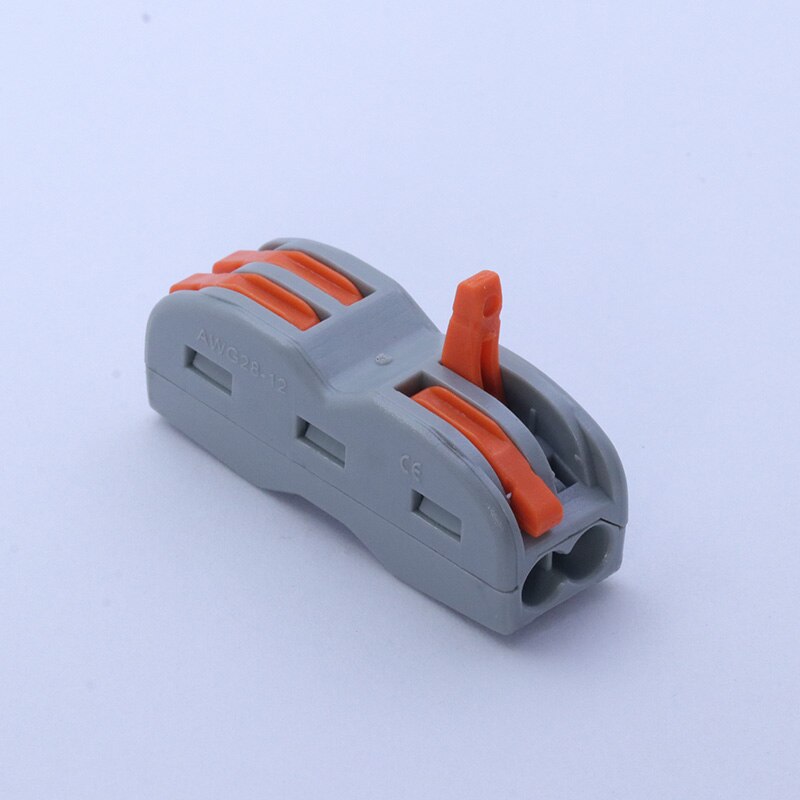 1PC SPL-2/3 Splitter Electronic Terminal Block Wire Connector Dual Conductor 2pin/3pin Cable Splice Adapter