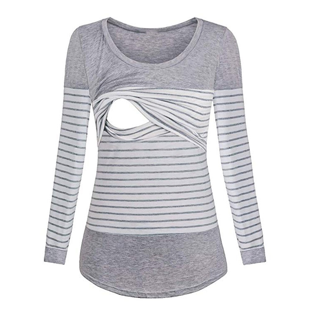 Générique 2024 - Moederschap T-shirt voor borstvoeding met