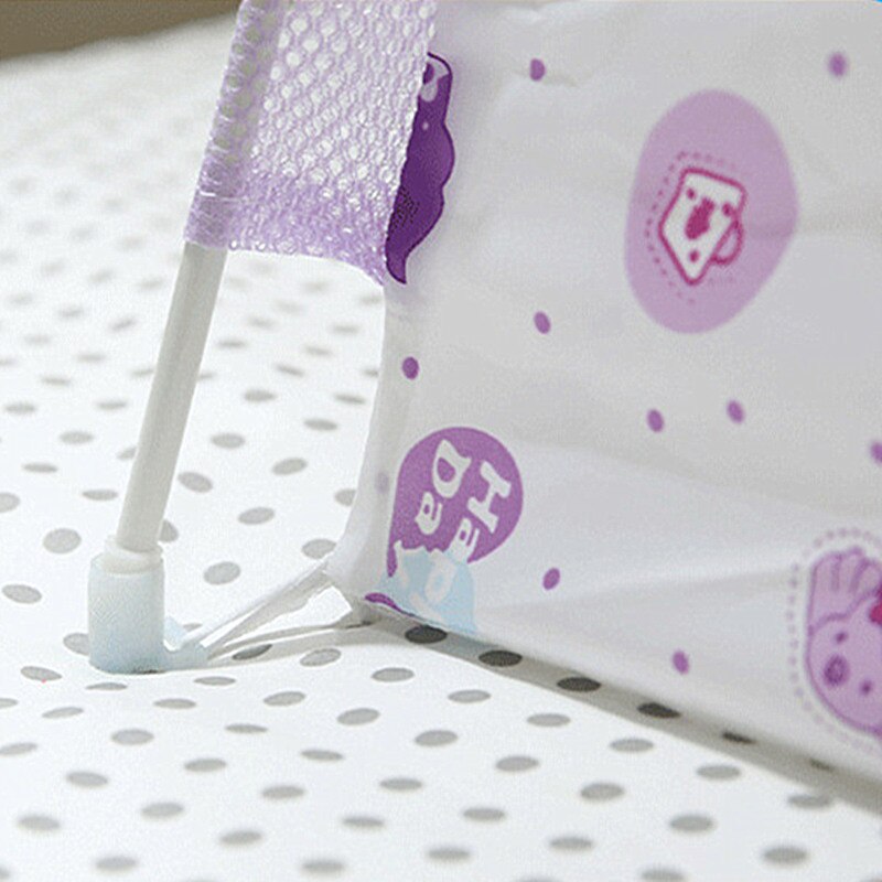 Mosquiteras para cuna de bebé estilo Ger, decoración para habitación de niños, tiendas de campaña para niños, red plegable con Stents,
