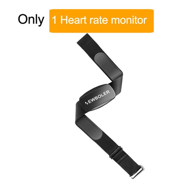 ANT+ &amp; Bluetooth 4.0 Heart Rate Sensor Monitor Chest Strap Bike GPS Computer Bicycle Wahoo Garmin Zwift Strava iGPSPORT Bryton: Only 1 H1