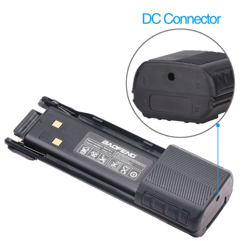 Batteria di UV-8D 3800mAh BL-8 Li-ion per Baofeng Walkie Talkie UV82 UV8D Raido accessori USB opzionale o carica auto
