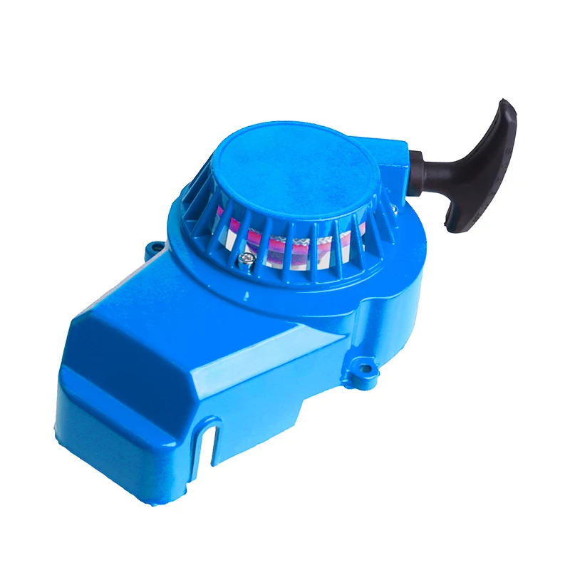 Minimoto Easy Pull Starter For 2 Stroke 47cc 49cc Engine Pocket Bike Mini Moto Dirt Crosser Kids ATV Quad: Blue
