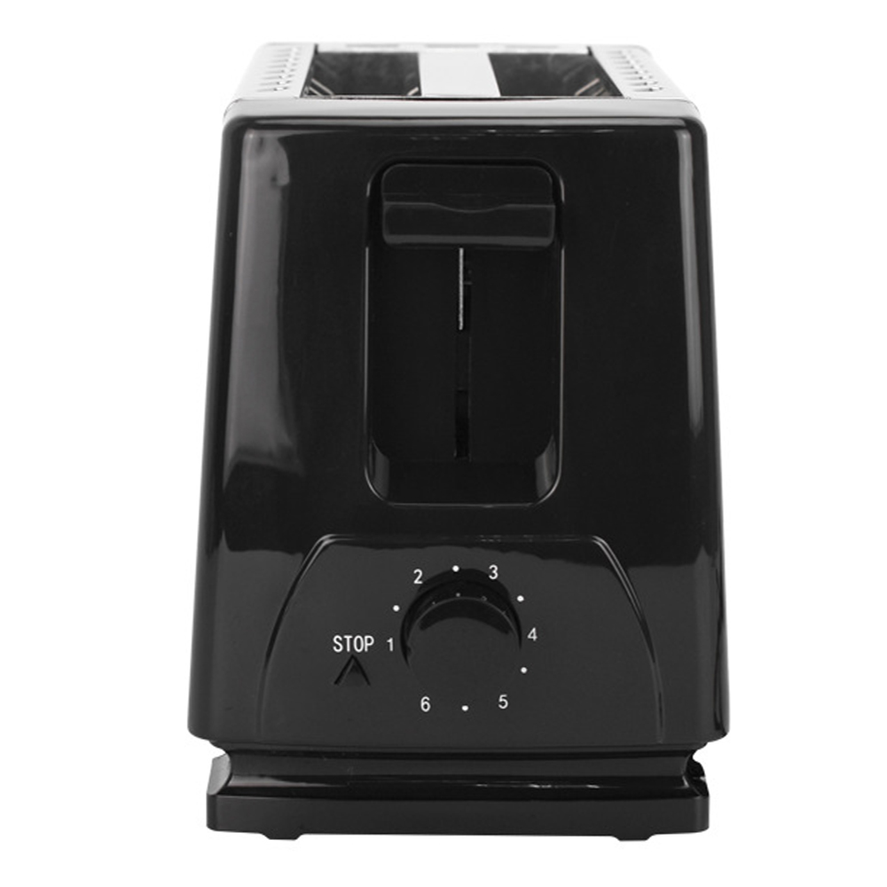 2 Slice 600W Automatic Household Toaster Fully Stainless Steel One-Touch Shortcut Toaster With Six-Speed Temperature Adjustment