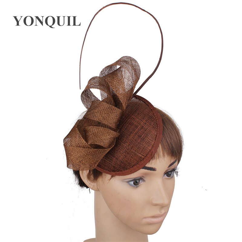 Magnifique mariée Mariage Chapeau Fascinator épingle à cheveux formelle Occasion Mariage casque pour dames fête Chapeau Chapeau bandeau