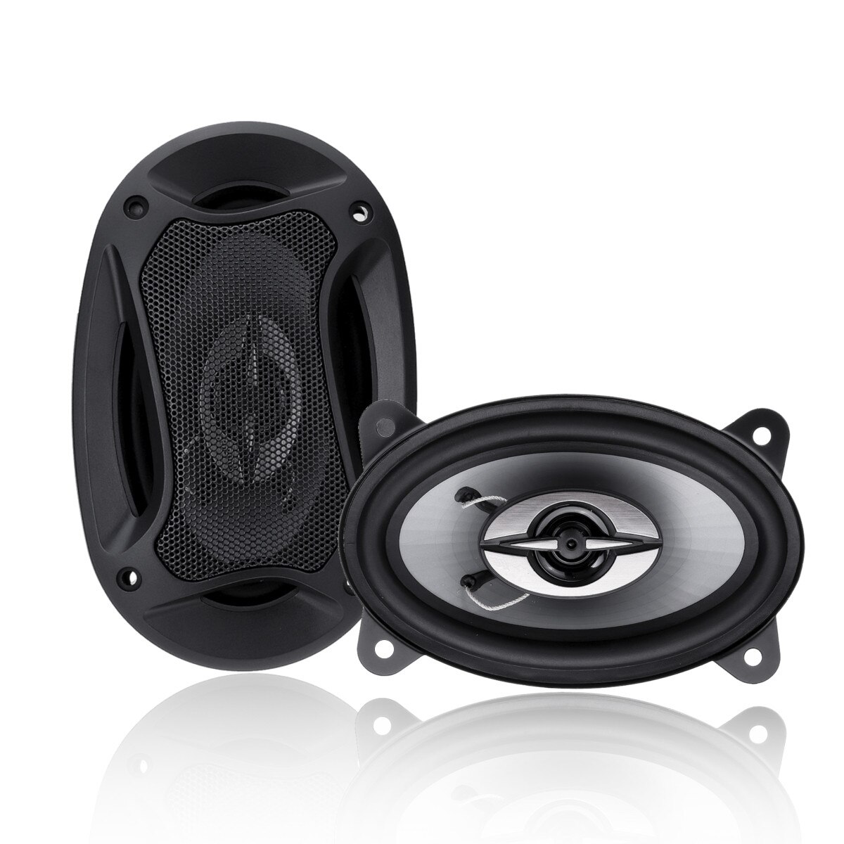 2 stks 4x6 inch 280 w 2 Weg Auto HiFi Coaxiale Luidspreker Systeem Voertuig Auto Audio Stereo Muziek hoorn Auto Speaker en Subwoofer