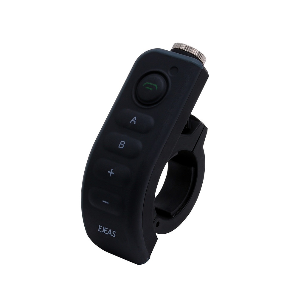EJEAS-mando a distancia E6 Plus Original para motocicleta, intercomunicador con Bluetooth para casco