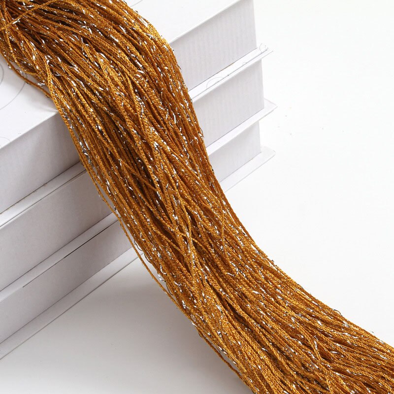 Rideau de porte à paillettes 100x200cm, 1 pièce, rideau de porte bon marché, perles diviseurs de pièce, frange perlée, panneau de fenêtre en tissu polyester 1x2m: Gold