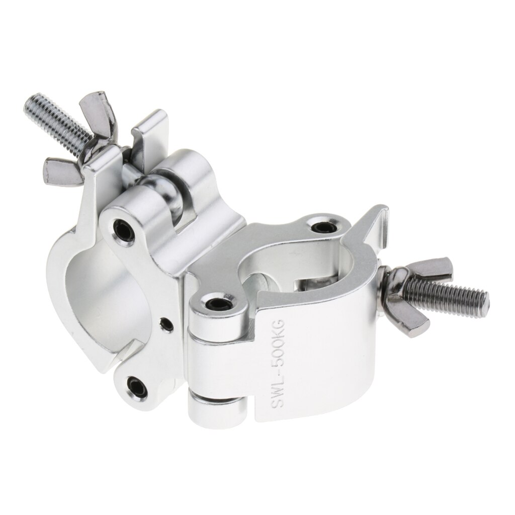 Practical Aluminum Stage Dual Truss Swivel Clamp 360 Degree Rotation