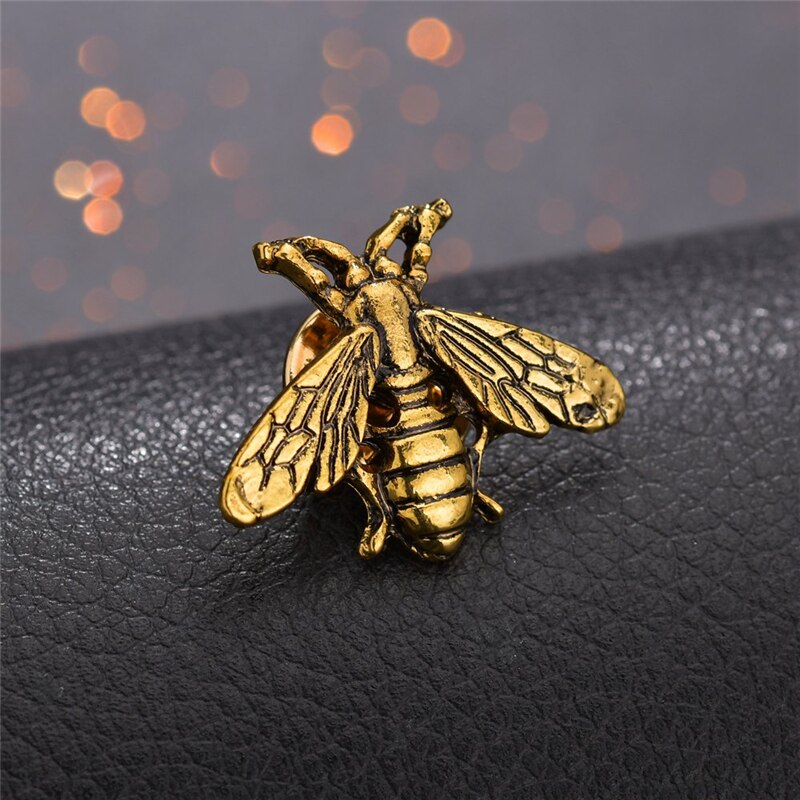 Terreau Kathy Insect Bumble Bee Broche Voor Vrouwen Mannen Bee Sieraden Goud Kleur Geel Enamel Broches Rhinestone Dragonfly Sieraden: b563