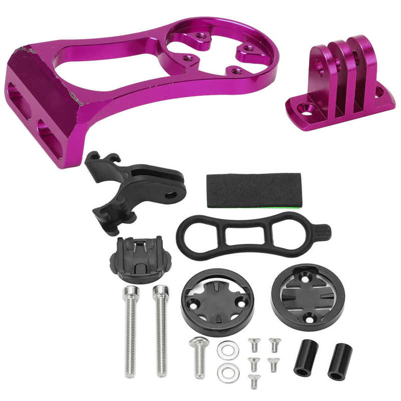 Bike Computer Extended Mount Bike Computer Mount Stable Firm for Outdoor Riding: Purple
