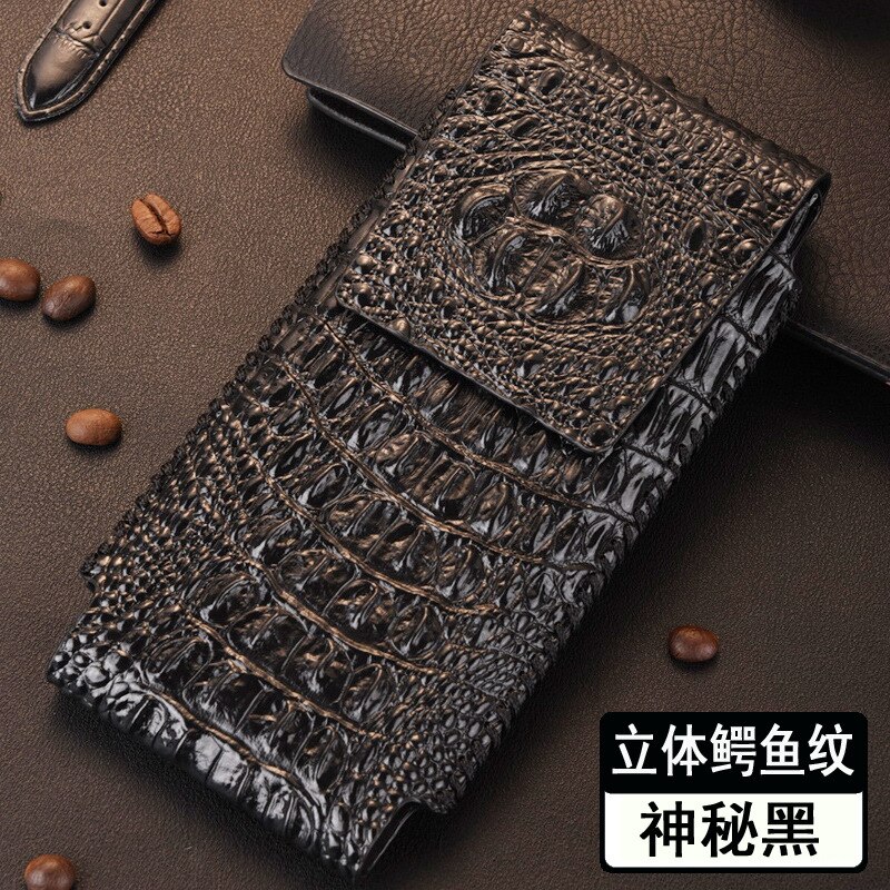 Genuine Leather Phone Pouch For Huawei Mate X Pouch Huawei MateXs case Phone Case MateX case cover MateXs 5G case popsocket: For Huawei MateX / gteyzsmh