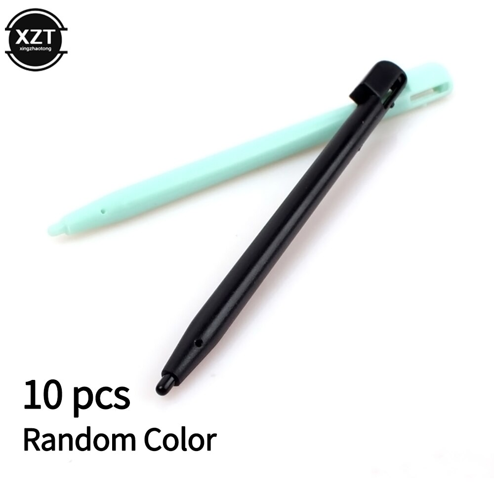 10 st touch nds stylus penna för nintendo ds lite dsl ndsl plastspel video stylus penna speltillbehör slumpmässig färg