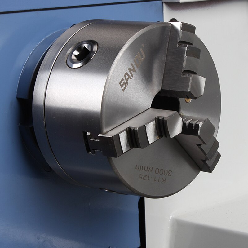 125mm 5 " 3 Jaw Self Centering Lathe Chuck SANOU K11-125 Metal Scroll Chucks for Drilling Milling Machine