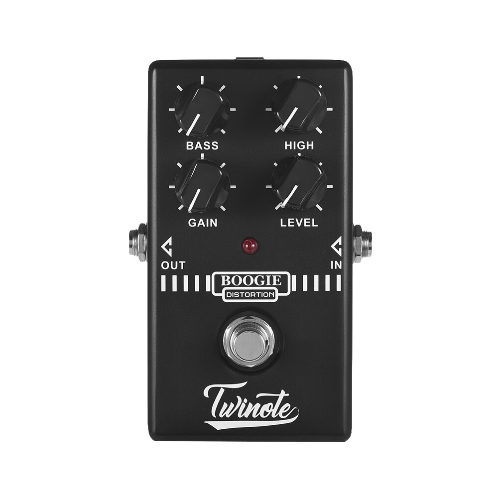 Guitar Pedal Guitar Effect Pedal 4 Effects Chorus Low Noise/ Overdrive/ High Gain/ Simulator Guitar Parts & Accessories: Black